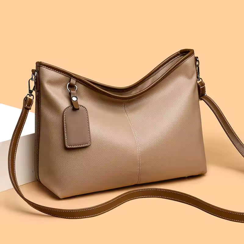 Small Faux Leather Crossbody Bag for Women – Fall Winter Fashion Purse, Elegant Mini Shoulder Bag