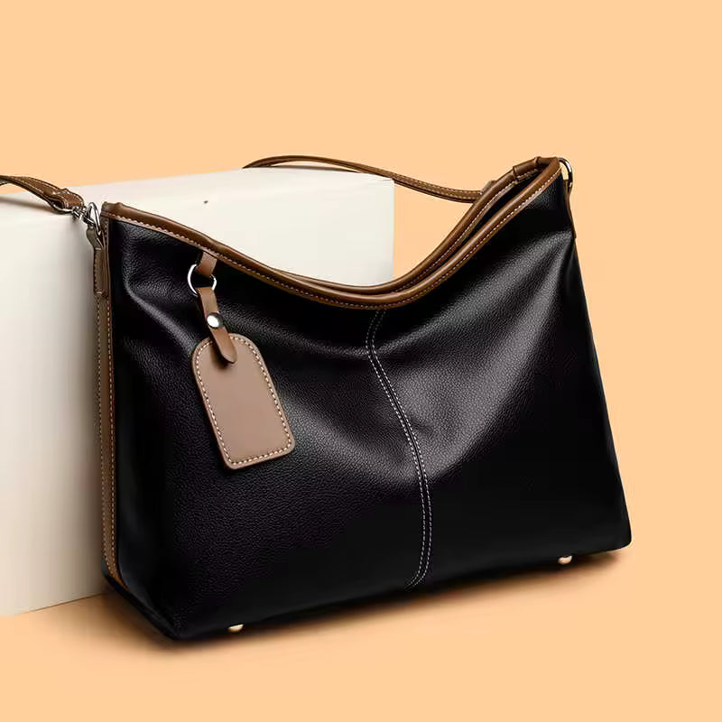 Small Faux Leather Crossbody Bag for Women – Fall Winter Fashion Purse, Elegant Mini Shoulder Bag