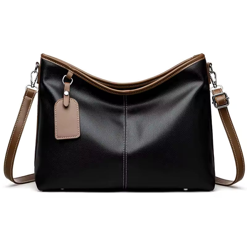 Small Faux Leather Crossbody Bag for Women – Fall Winter Fashion Purse, Elegant Mini Shoulder Bag