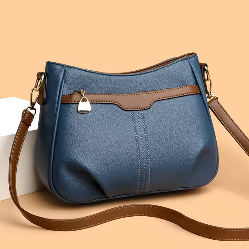 Waterproof Nylon Shoulder Bag for Women – Adjustable Strap, Simple & Elegant Everyday Handbag