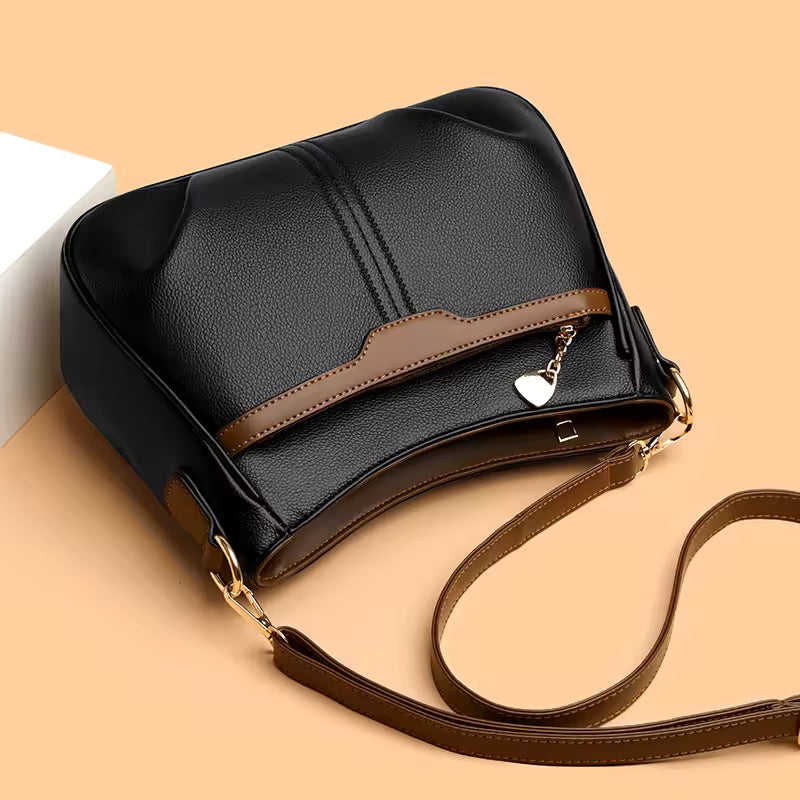Waterproof Nylon Shoulder Bag for Women – Adjustable Strap, Simple & Elegant Everyday Handbag