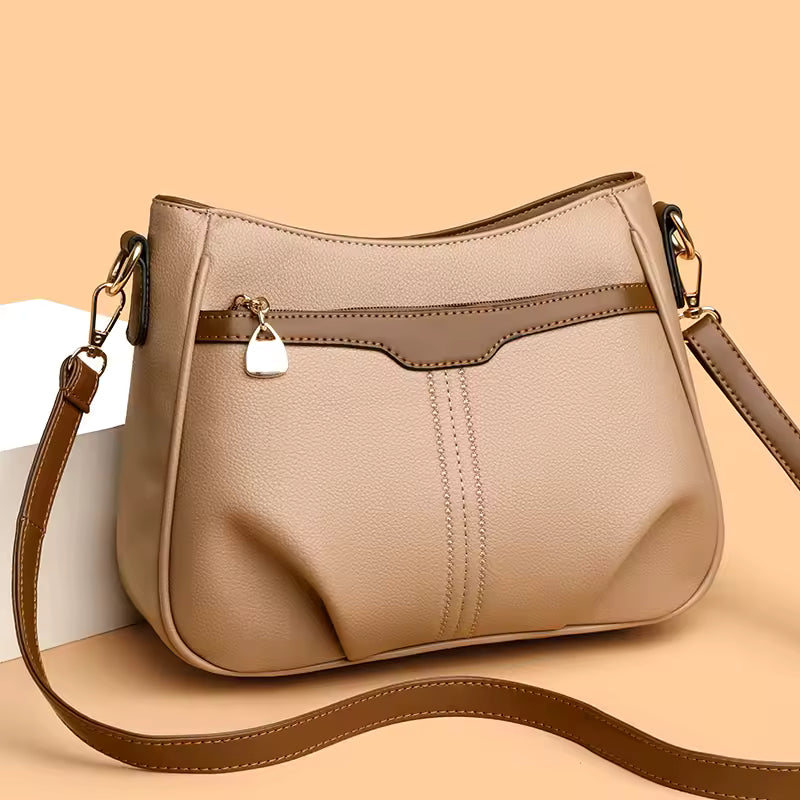 Waterproof Nylon Shoulder Bag for Women – Adjustable Strap, Simple & Elegant Everyday Handbag