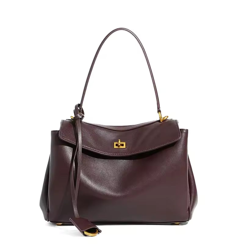 Rodeobag Large Leather Crossbody Bag – Premium Shoulder Tote for Women