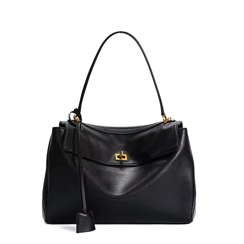 Rodeobag Large Leather Crossbody Bag – Premium Shoulder Tote for Women