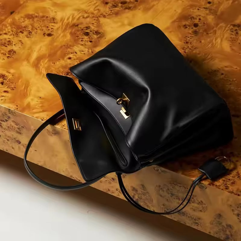 Rodeobag Large Leather Crossbody Bag – Premium Shoulder Tote for Women